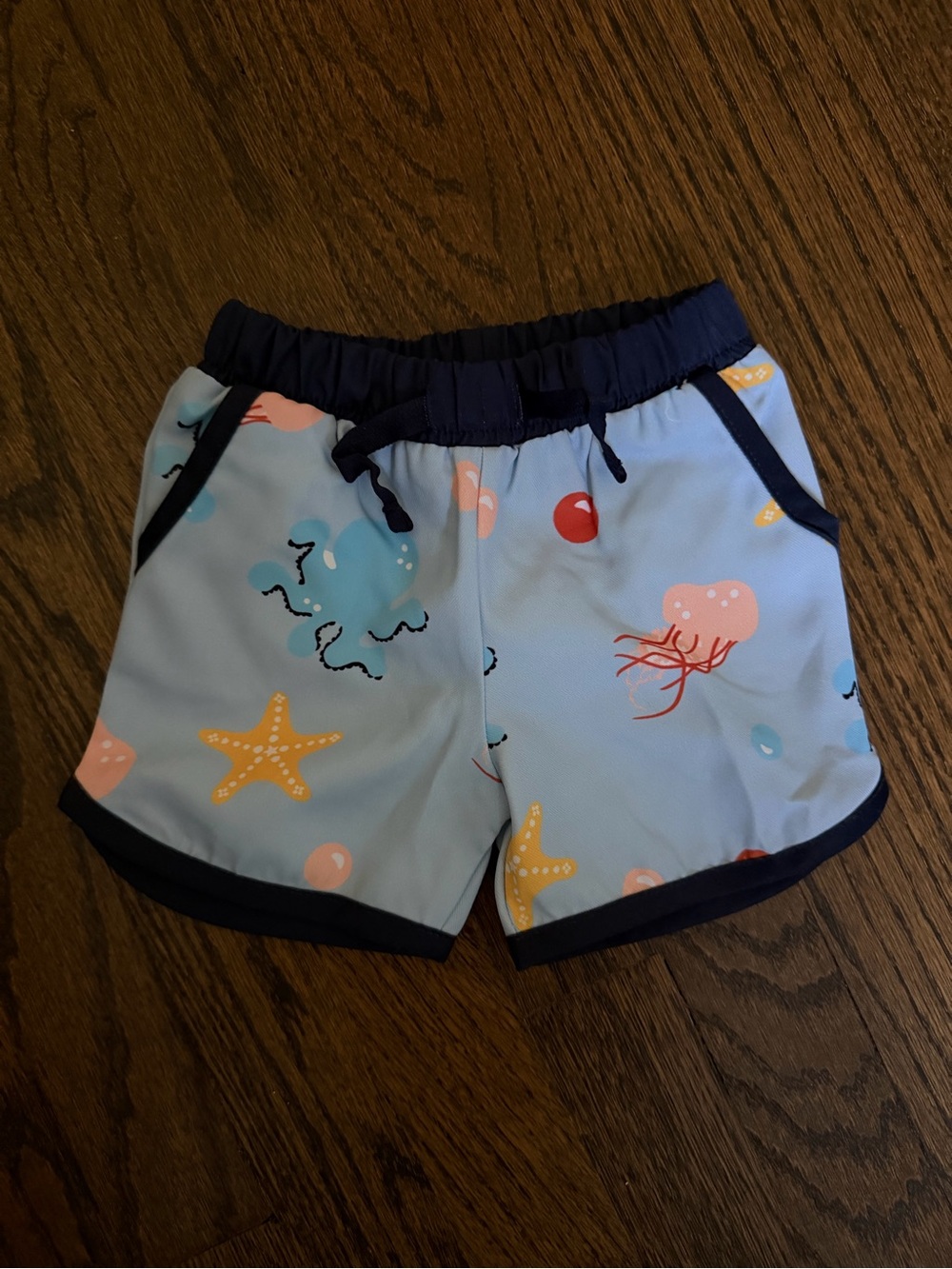 NWOT Monica + Andy 3-6 MonthSea Life Swim Shorts
